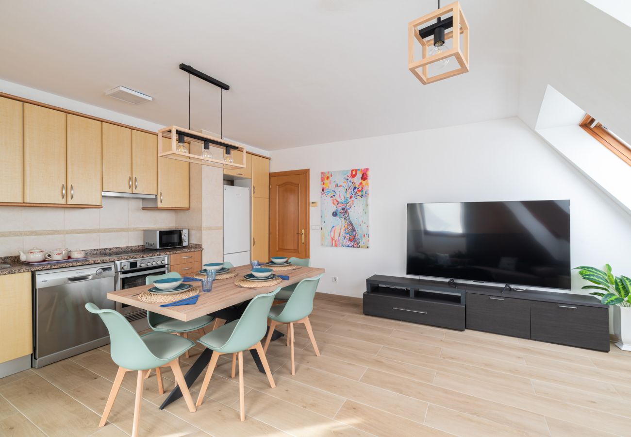 Apartamento en Vigo - Gran Ático vistas al Valle con Parking