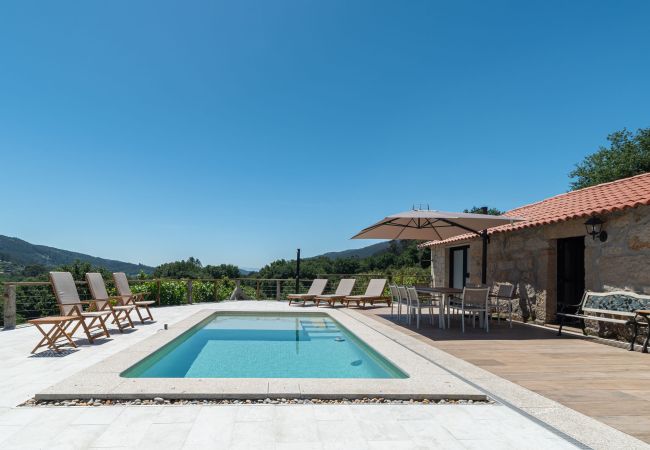 Villa en Pazos de Borben - Villa Atlántica con Piscina
